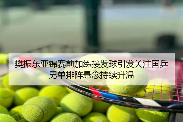 樊振东亚锦赛前加练接发球引发关注国乒男单排阵悬念持续升温